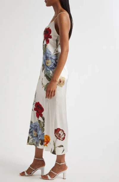 Alice And Olivia Delora Maxi Dress In White
