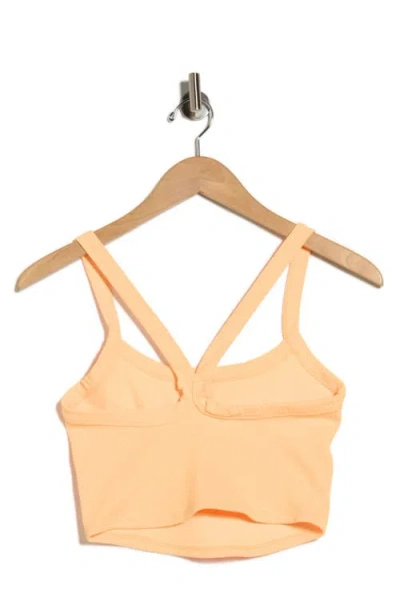 Free People Fp Movement All Clear Rib Crop Camisole In Nude