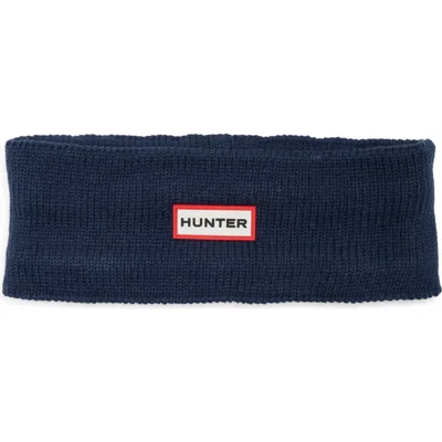 Hunter Play Fleece Lined Knit Headband In Brown
