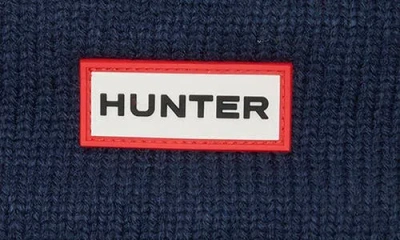 Hunter Play Fleece Lined Knit Headband In Brown