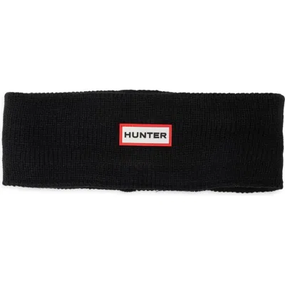 Hunter Play Fleece Lined Knit Headband In Brown