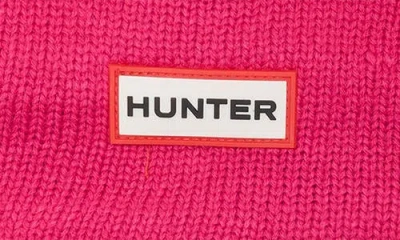 Hunter Play Fleece Lined Knit Headband In Brown