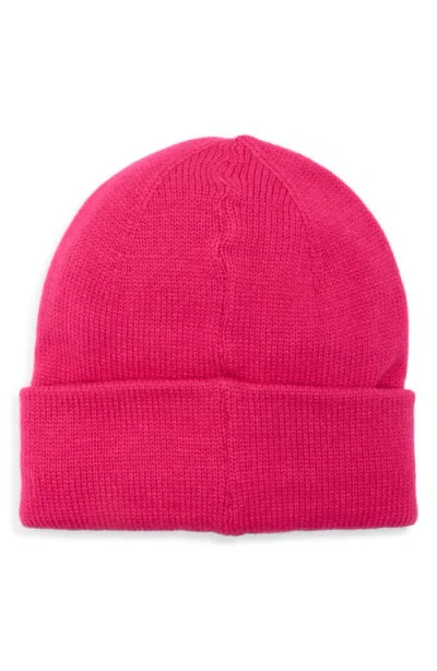 Hunter Play Fleece Lined Cuffed Beanie In Pink