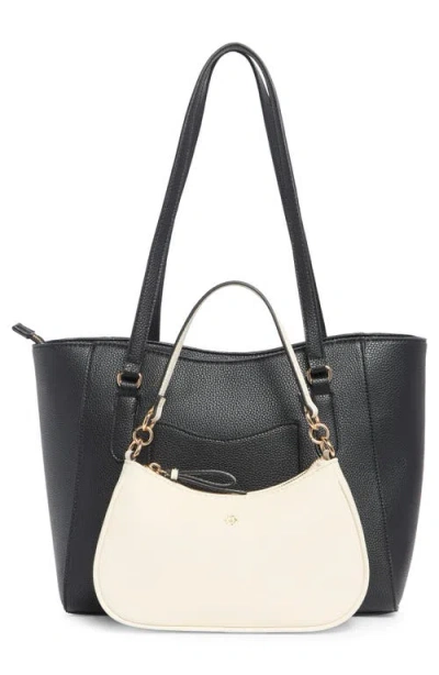 Nanette Lepore Three Piece Tote, Baguette & Card Wallet Set