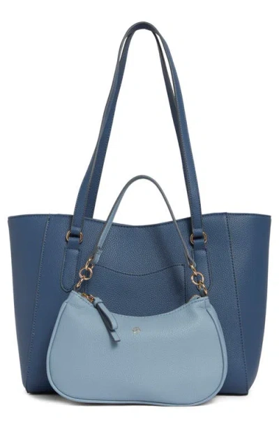 Nanette Lepore Three Piece Tote, Baguette & Card Wallet Set