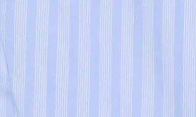 Frank & Eileen Joedy Stripe Cotton Button-up Shirt In Blue