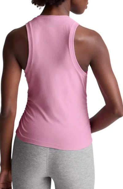 Beyond Yoga Featherweight Your Fit Ruched Tank Top In Pink