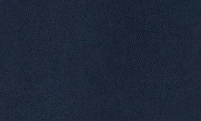 Nicoby Birdseye Soft Brushed Quarter Zip Pullover In Blue