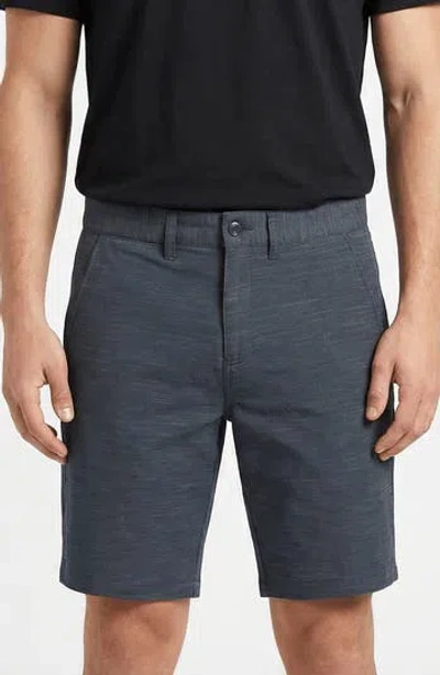 Burnside Hybrid Stretch Shorts In Blue