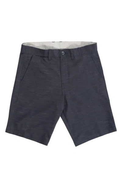 Burnside Hybrid Stretch Shorts In Gray