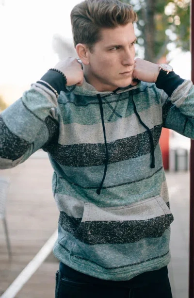 Burnside Fleece Pullover Hoodie In Multi