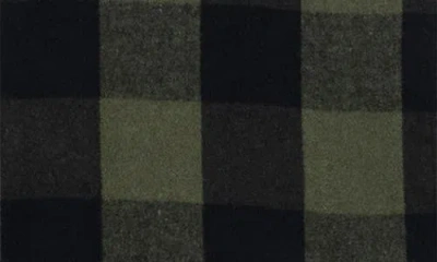 Burnside Plaid Flannel Shirt In Green