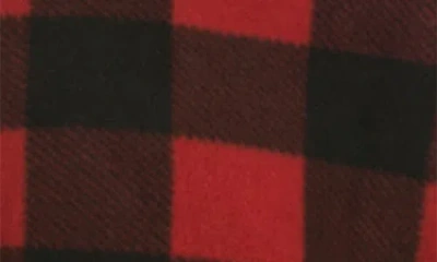 Burnside Polar Fleece Full Zip Jacket In Black