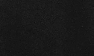 Burnside Polar Fleece Quarter Zip Sweatshirt In Black