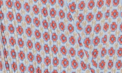 T Tahari Sleeveless Pleated Maxi Dress In Pink