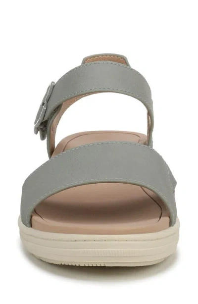 Dr. Scholl's Time Off Sky Ankle Strap Platform Sandal In Multi