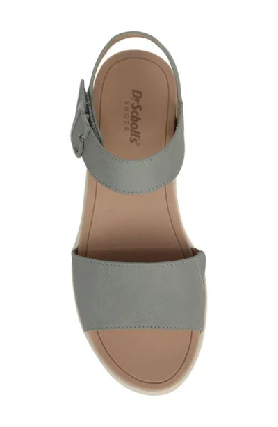 Dr. Scholl's Time Off Sky Ankle Strap Platform Sandal In Multi