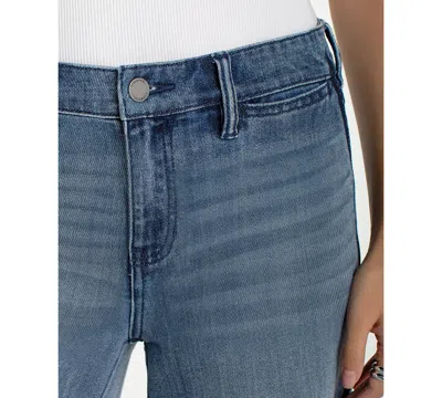 Liverpool Los Angeles Petite Super Stride Wide-leg Jeans In Blue