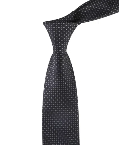 Tommy Hilfiger Men's Peyton Neat Pattern Tie In Black