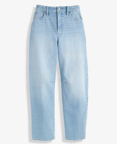 Inc International Concepts Women's High-rise Barrel-leg Jeans, Macy's Exclusive