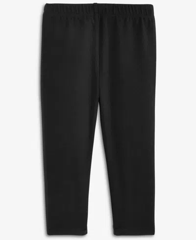 First Impressions Girls Toddler 2t-4t Basic Leggings, Macy's Exclusive In Black