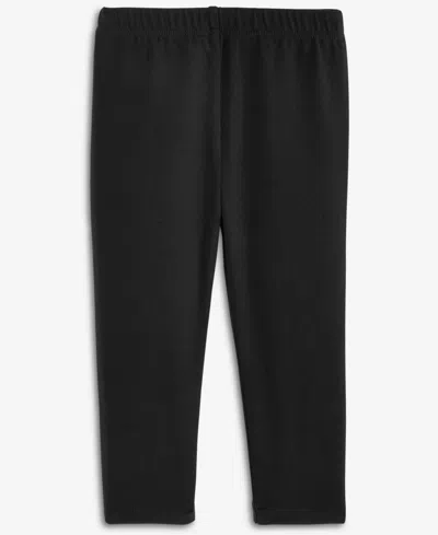 First Impressions Girls Toddler 2t-4t Basic Leggings, Macy's Exclusive In Black