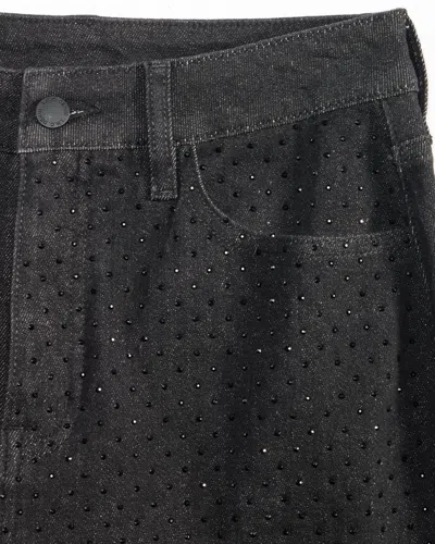 Inc International Concepts Women's High-rise Wide-leg Embellished Jeans, Macy's Exclusive