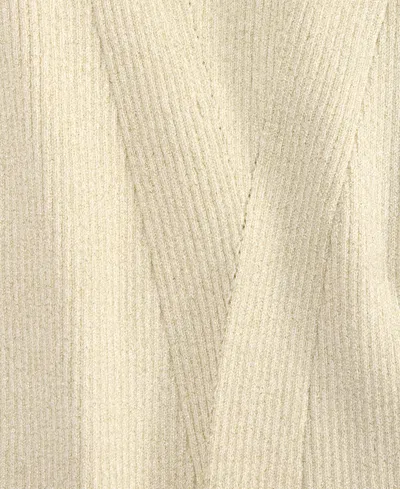 Inc International Concepts Women's Shimmer-knit Wide-neck Sweater, Macy's Exclusive In White