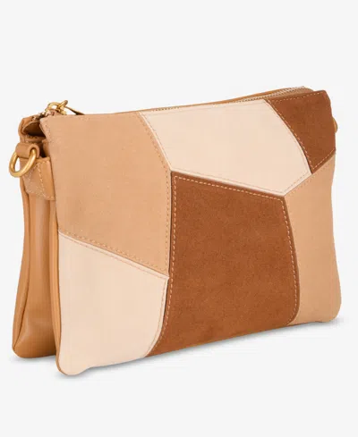 Style & Co Double Compartment Crossbody, Exclusively At Macy's In Neutral