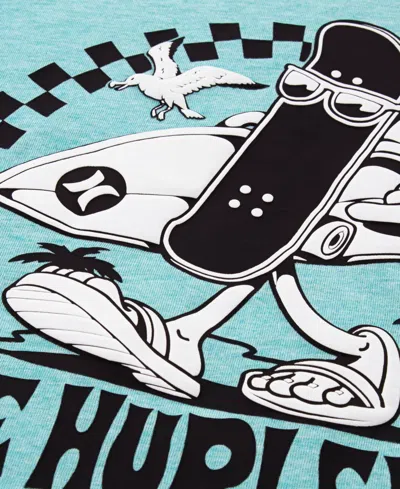 Hurley Big Boys Raddie T-shirt In Blue