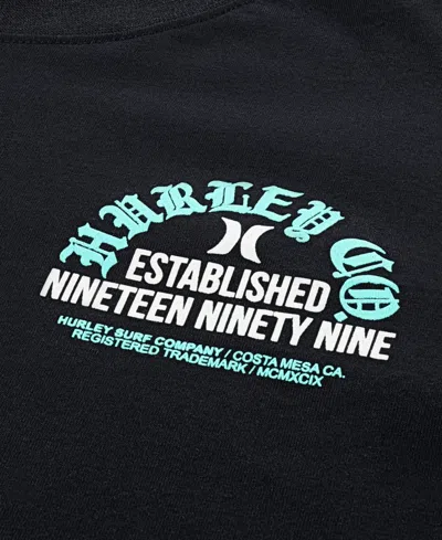 Hurley Boys 8-20 Gothic Paradise Long-sleeve T-shirt In Black