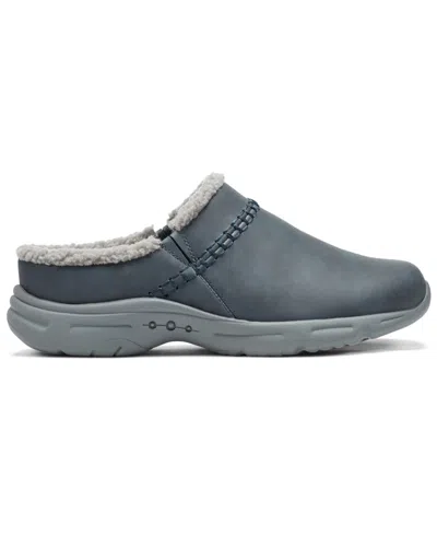 Easy Spirit Women's Bynne Cozy Slip-on Clogs In Blue