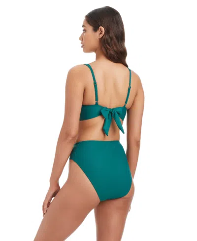 Bar Iii Women's Center Of Attention Over-the-shoulder Bralette, Macy's Exclusive In Blue