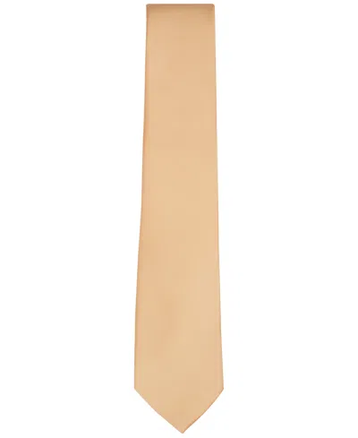 Perry Ellis Men's  Satin Solid Tie In White