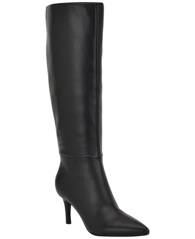 Guess Women's Wayla Knee High Pointed Toe Dress Boots In Multi