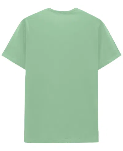 Hybrid Apparel Men's Regular-fit Short-sleeve Crewneck T-shirt In Green