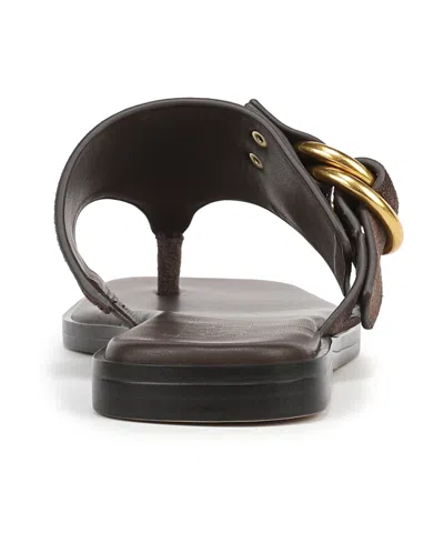 Franco Sarto Mavie Flip Flop In Brown