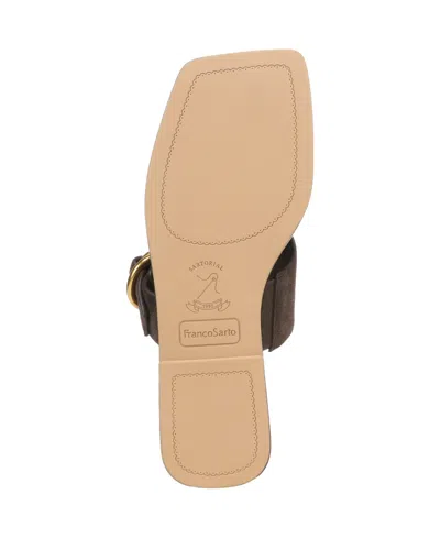 Franco Sarto Mavie Flip Flop In Brown