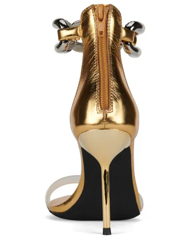 Jeffrey Campbell Women's Embellished High-heel Dress Sandals In Gold