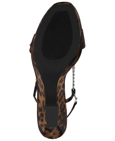 Jeffrey Campbell Women's Embellished Sculpted Platform Wedge Sandals In Brown