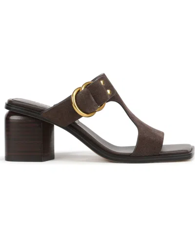 Franco Sarto Roux Slide Sandal In Black
