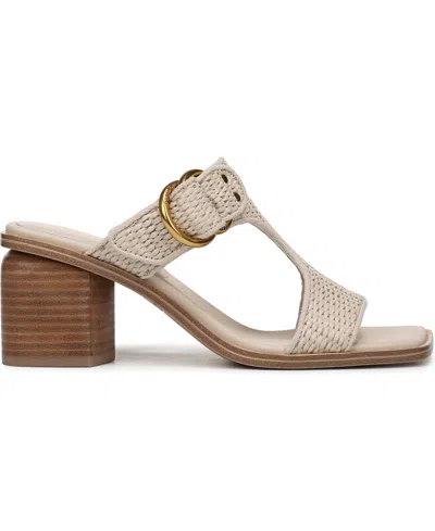 Franco Sarto Roux Slide Sandal In Brown