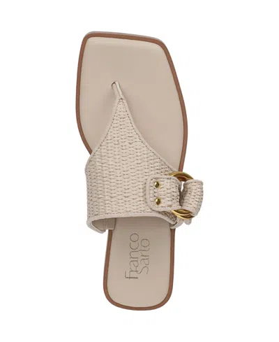 Franco Sarto Mavie Flip Flop In Neutral