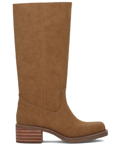 Frye And Co Miranda 14 Wide Calf In Brown