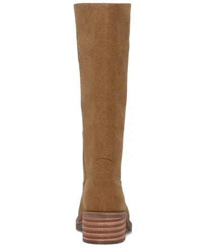 Frye And Co Miranda 14 Wide Calf In Brown