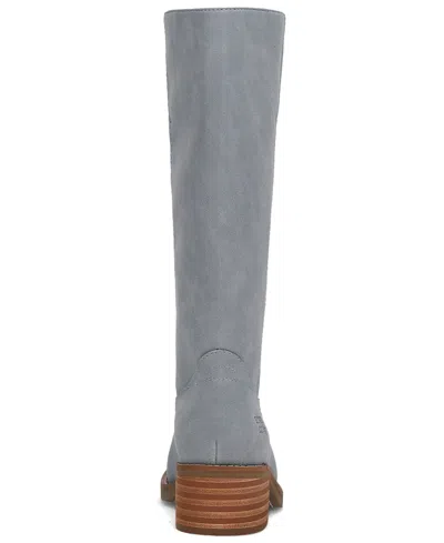 Frye And Co Miranda 14 Wide Calf In Blue