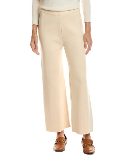 Madison Miles Knit Pant In Neutral