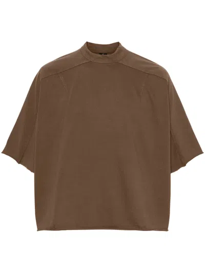 Entire Studios Heavy Dart Tee In Brown