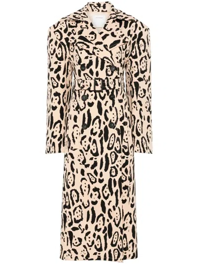 Sportmax Coat In Brown