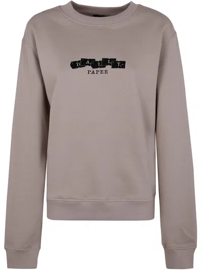 Daily Paper Tag Sweater In Neutral